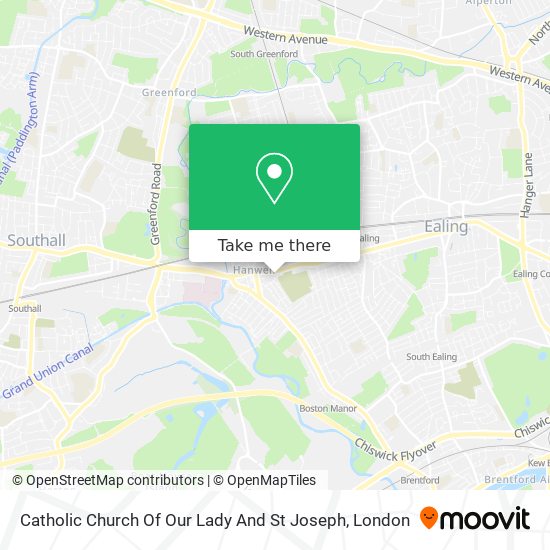 Catholic Church Of Our Lady And St Joseph map