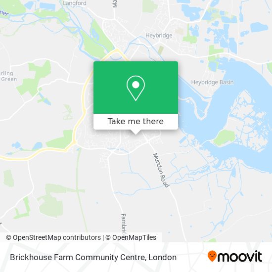 Brickhouse Farm Community Centre map