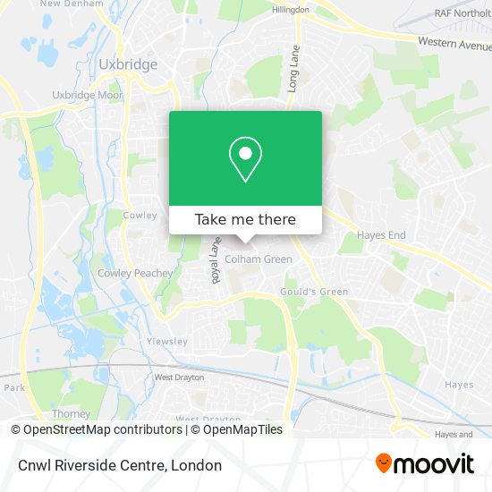 Cnwl Riverside Centre map