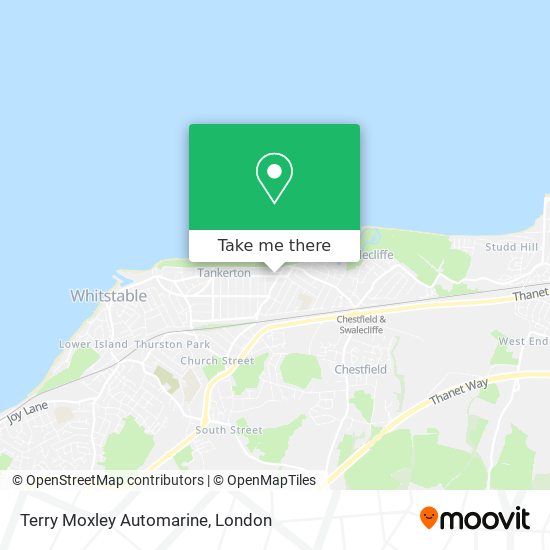 Terry Moxley Automarine map