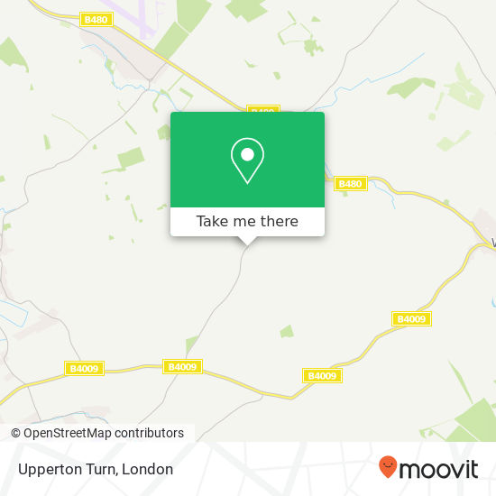 Upperton Turn map