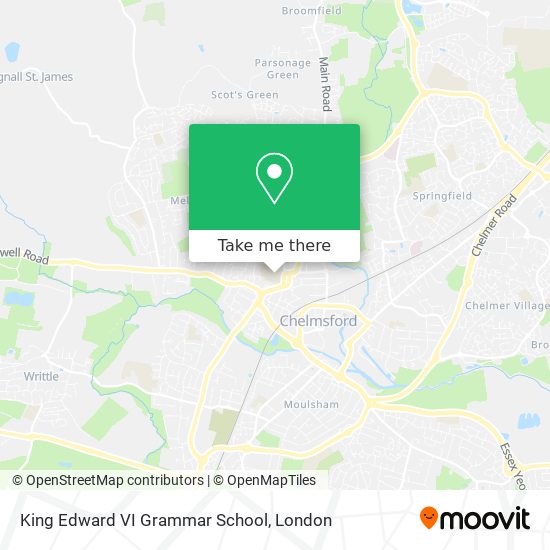 King Edward VI Grammar School map