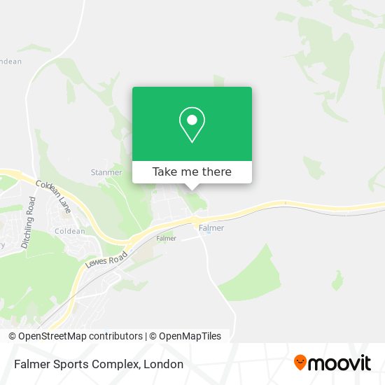 Falmer Sports Complex map