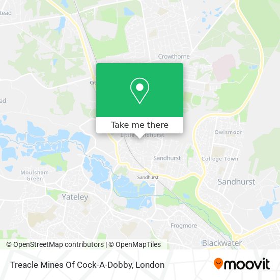 Treacle Mines Of Cock-A-Dobby map