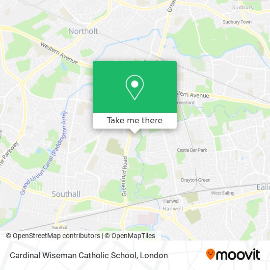 Cardinal Wiseman Catholic School map