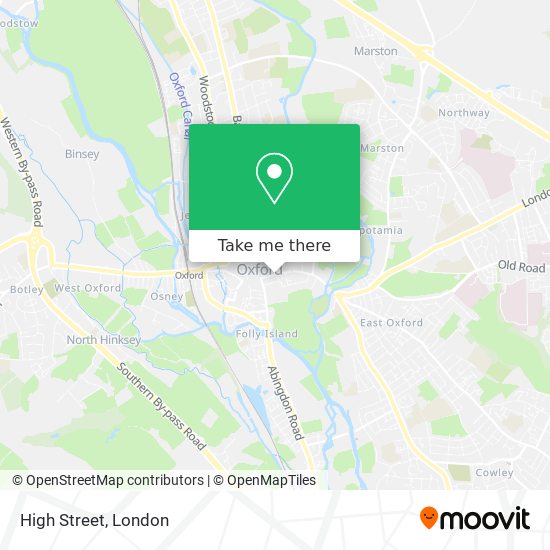 High Street map