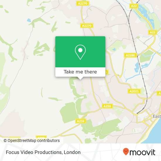 Focus Video Productions map