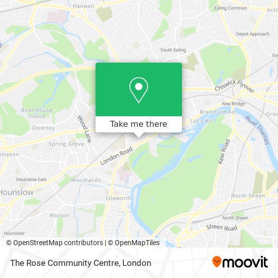 The Rose Community Centre map