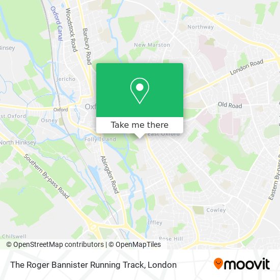 The Roger Bannister Running Track map
