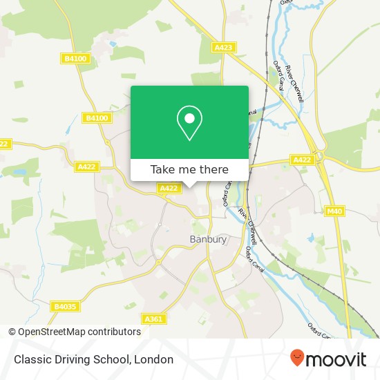 Classic Driving School map