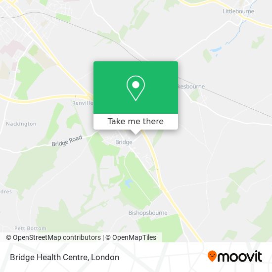 Bridge Health Centre map