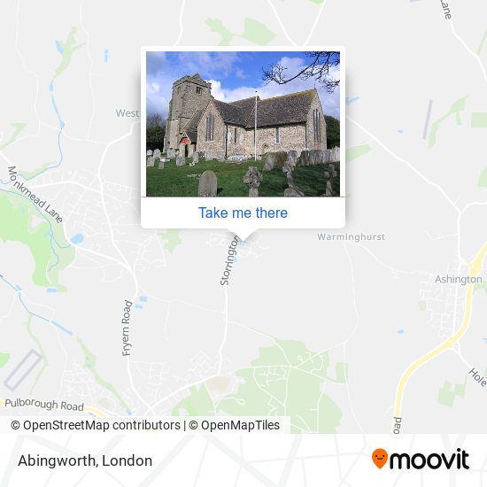 Abingworth map