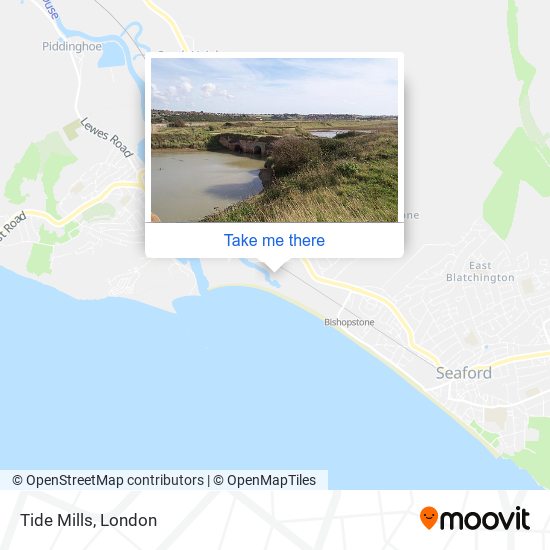 Tide Mills map