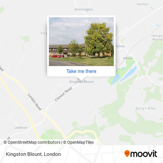 Kingston Blount map