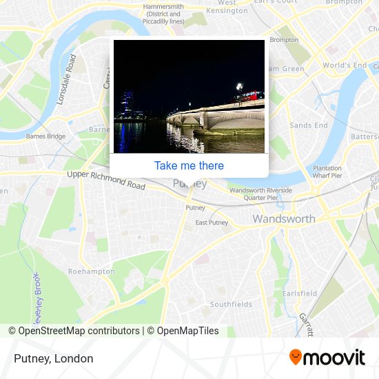 Putney map