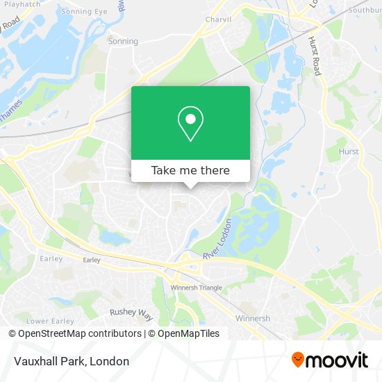 Vauxhall Park map