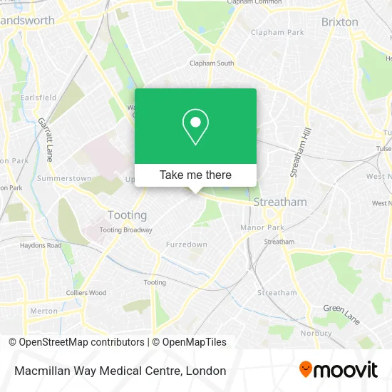 Macmillan Way Medical Centre map