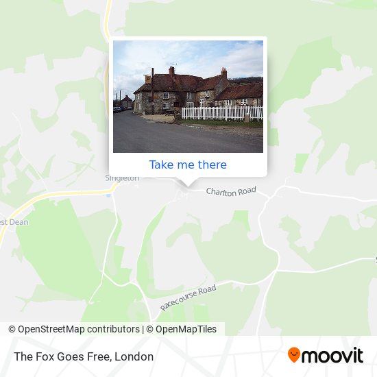 The Fox Goes Free map