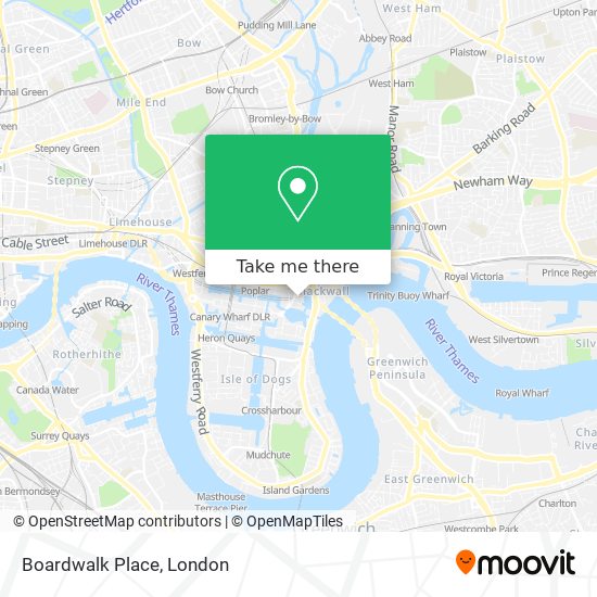 Boardwalk Place map