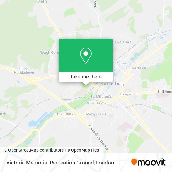Victoria Memorial Recreation Ground map