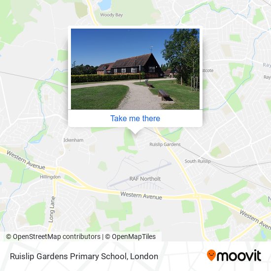 Ruislip Gardens Primary School map