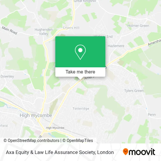 How to Get to Axa Equity & Law Life Assurance Society in High Wycombe ...