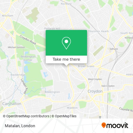 Matalan map