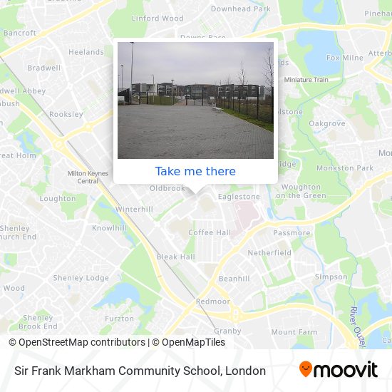 Sir Frank Markham Community School map