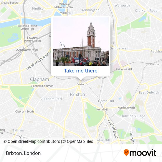 Brixton map