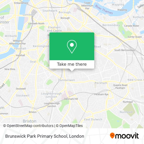 Brunswick Park Primary School map