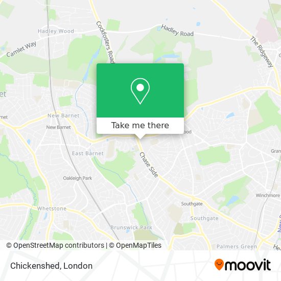 Chickenshed map