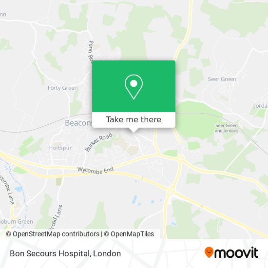 Bon Secours Hospital map