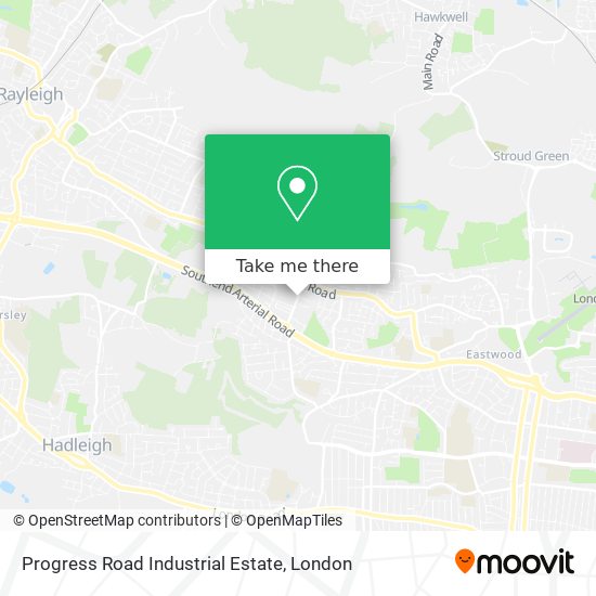 Progress Road Industrial Estate map