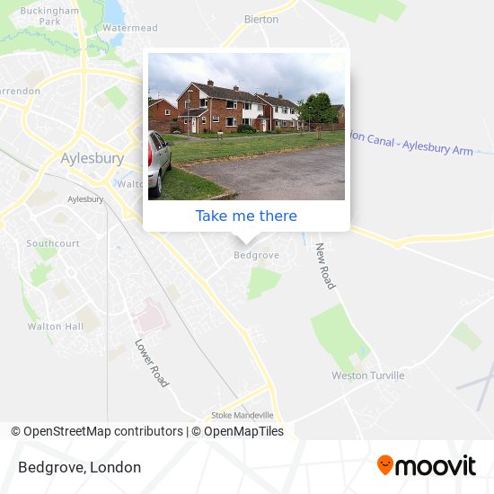 Bedgrove map