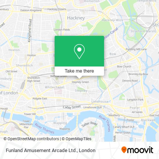 Funland Amusement Arcade Ltd. map