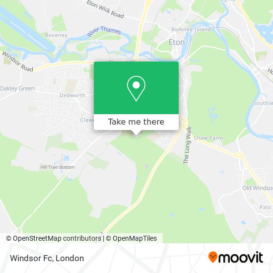 Windsor Fc map