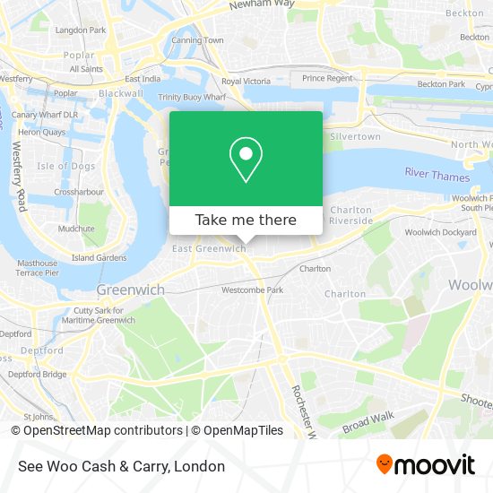 See Woo Cash & Carry map