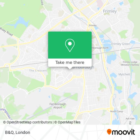 B&Q map