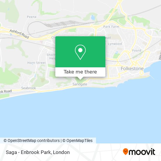 Saga - Enbrook Park map