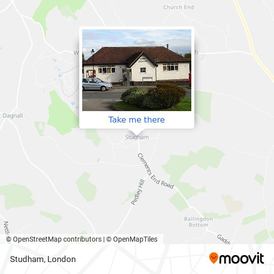 Studham map