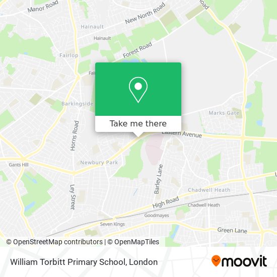 William Torbitt Primary School map