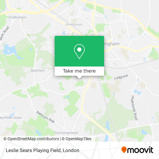 Leslie Sears Playing Field map
