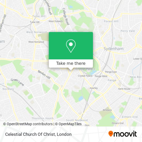 Celestial Church Of Christ map