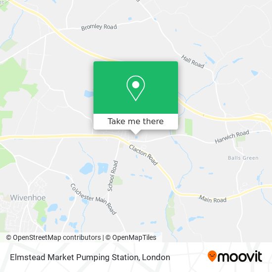 Elmstead Market Pumping Station map