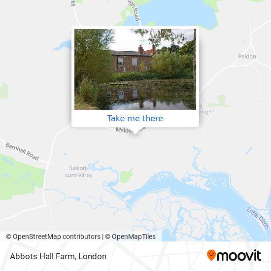 Abbots Hall Farm map