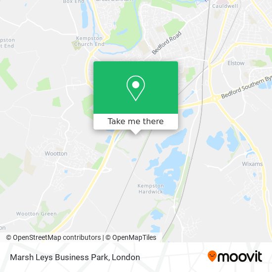 Marsh Leys Business Park map