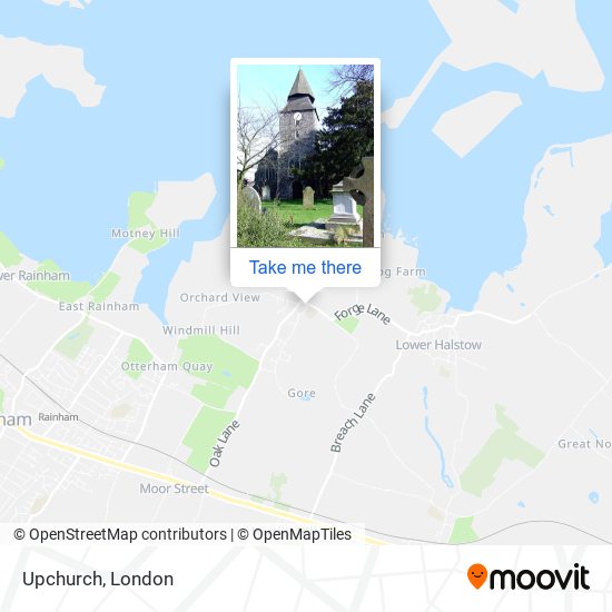 Upchurch map
