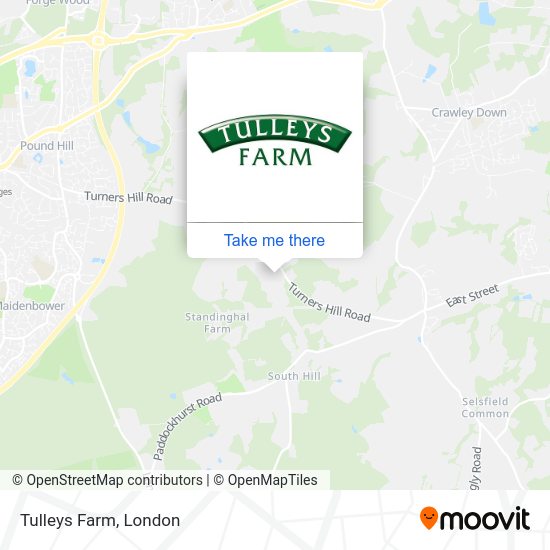 How to get to Tulleys Farm in Mid Sussex by bus or train?