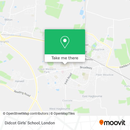 Didcot Girls' School map