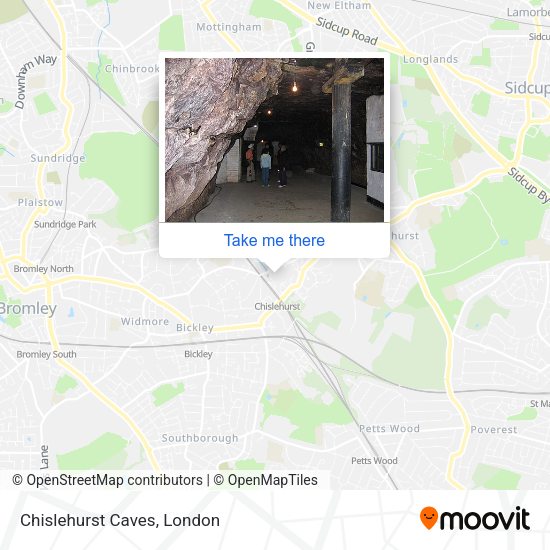 How to get to Chislehurst Caves by bus, train, Tube or DLR?